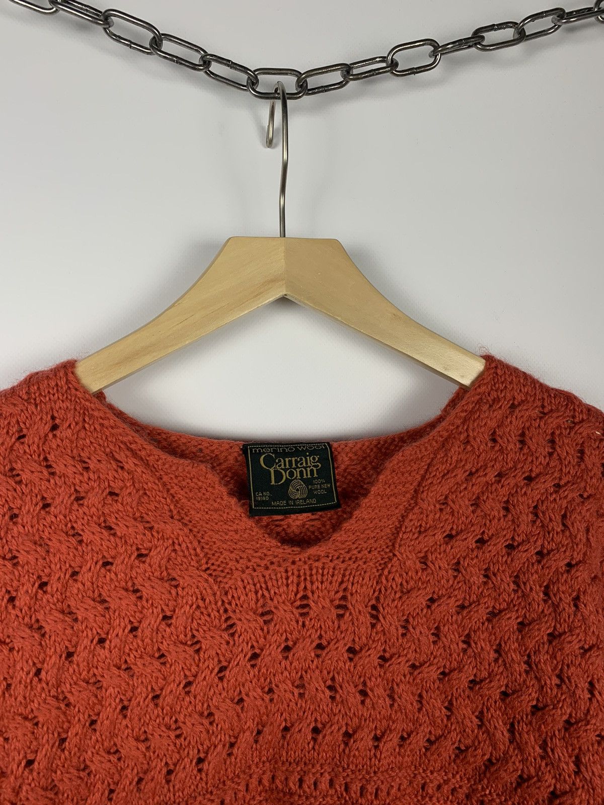 Aran Isles Knitwear Vintage Carraig Donn Cable Knit Wool Sweater Fisherman Sz L Size US L / EU 52-54 / 3 - 6 Thumbnail