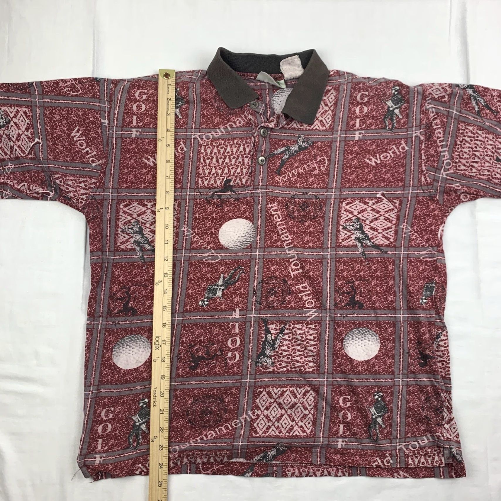 ASH VINTAGE Ash Creek Trading Polo Shirt Adult Medium Red Golfing Sports Collared Shirt Mens Size US M / EU 48-50 / 2 - 6 Thumbnail
