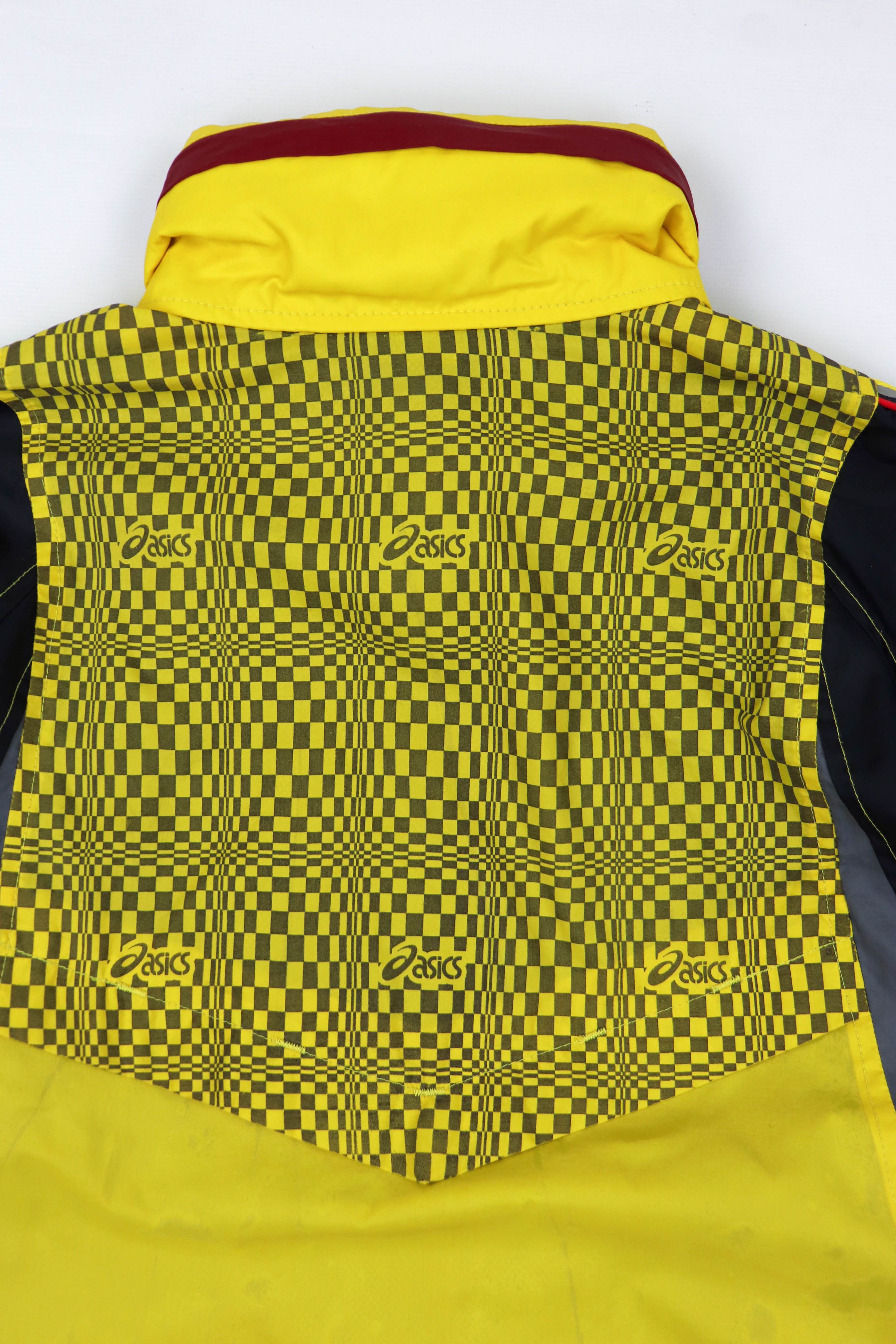 Asics Asics Vintage Reflective 3D Print Track Windbreaker Jacket Size US L / EU 52-54 / 3 - 19 Thumbnail