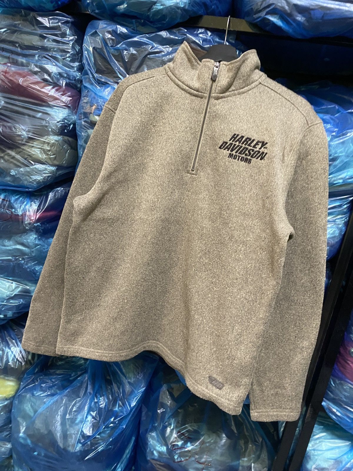Harley Davidson Harley-Davidson Genuine MotorClothes HalfZip Fleece Pullover Size US L / EU 52-54 / 3 - 2 Thumbnail