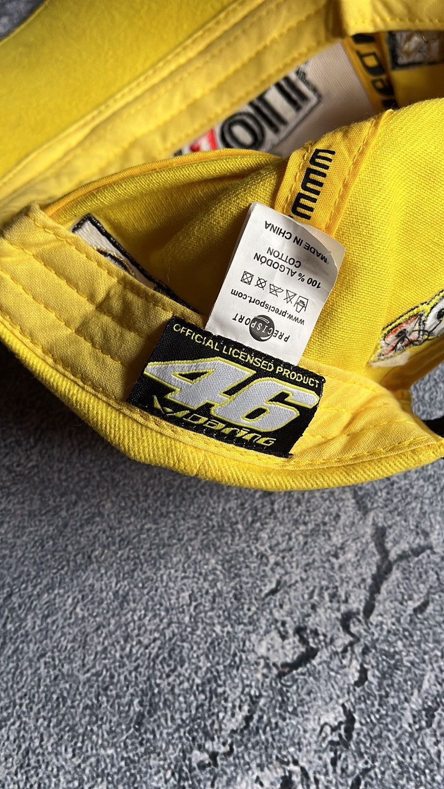 Formula 1 × Vintage 00s Vintage Valentino Rossi 46 The Doctor Uno Racer Cap Size ONE SIZE - 7 Thumbnail