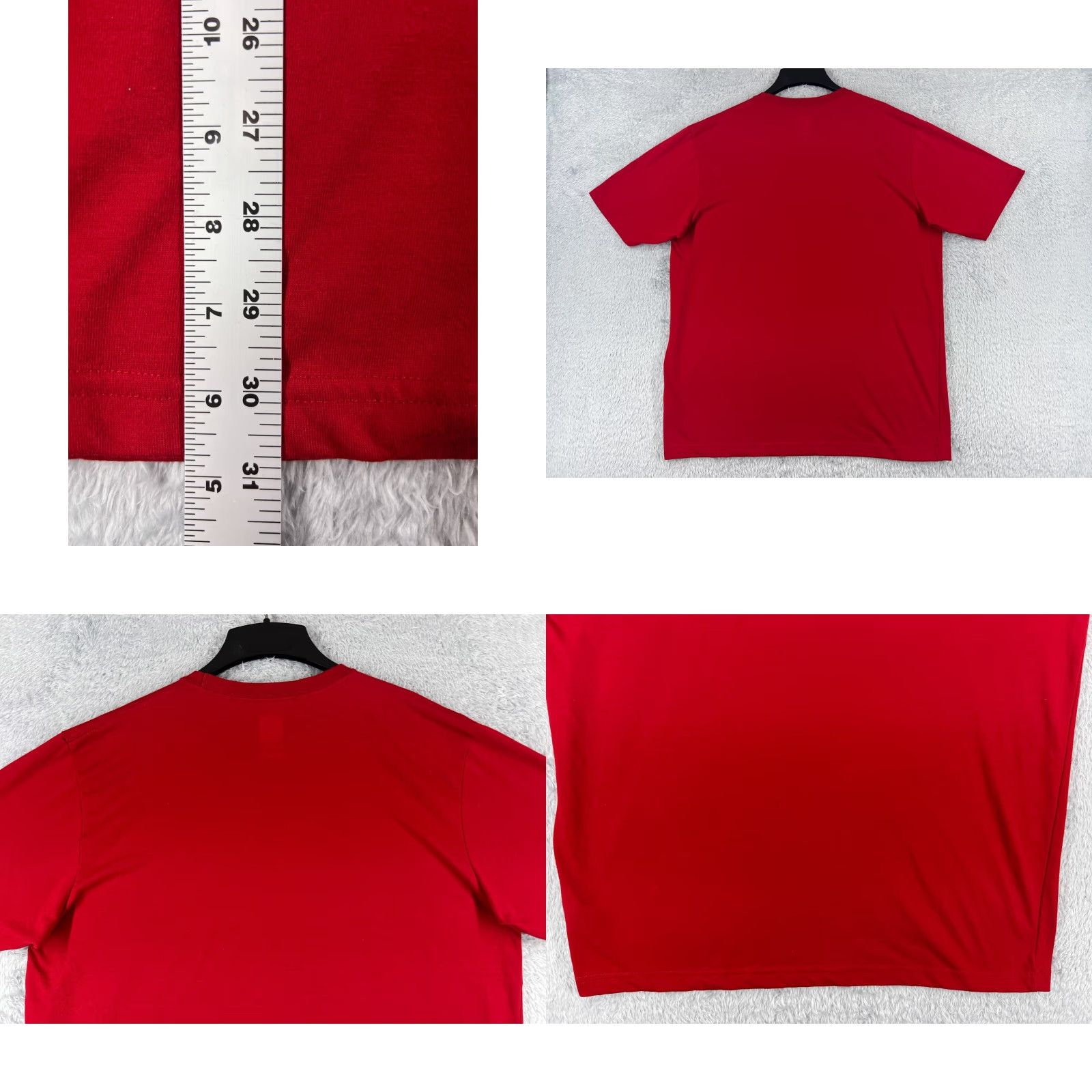 The North Face The North Face Shirt Men XL Red Short Sleeve Crew Neck Vaporwick Poly Size US XL / EU 56 / 4 - 9 Thumbnail