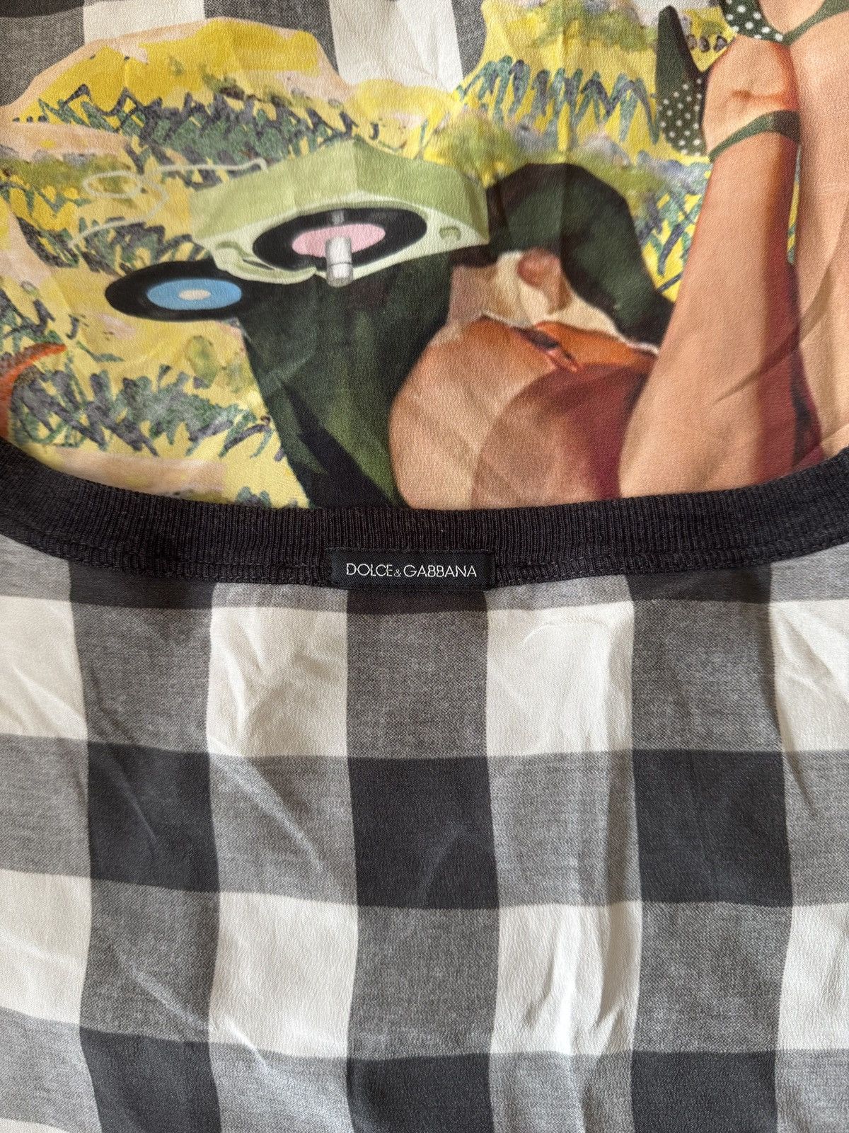 Dolce & Gabbana 🔥🔥 Dolce & Gabbana Pinup Girl Print T-Shirt Size US L / EU 52-54 / 3 - 5 Thumbnail