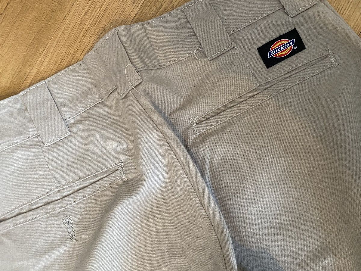 Dickies Khaki Dickies Slim Fit Workwear Pants 28 x 30 Size US 28 / EU 44 - 3 Thumbnail