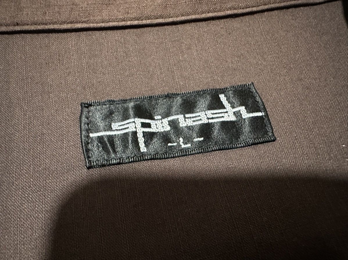 Japanese Brand 🔥Sick Y2K Spinash Shirt Asymmetric Stitch Size US L / EU 52-54 / 3 - 8 Thumbnail