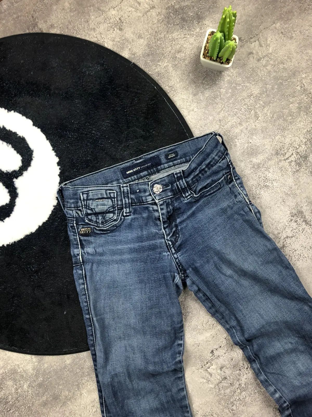 Miss Sixty MISS SIXTY Avantgarde Luxury Denim Hype Jeans Streetwear Y2k Size 27" / US 4 / IT 40 - 5 Thumbnail
