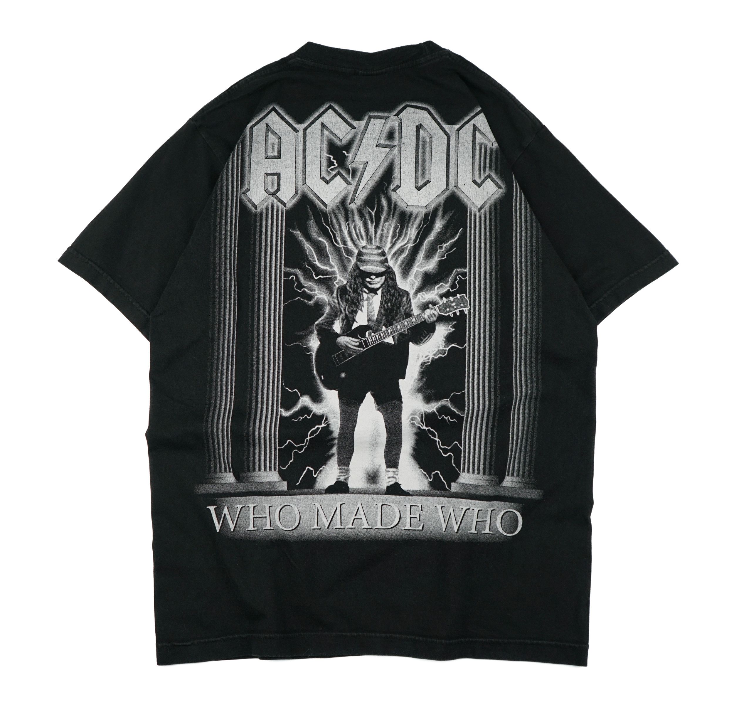 Band Tees × Vintage Vintage 1990s ACDC Who Made Who T-Shirt Size US M / EU 48-50 / 2 - 4 Thumbnail