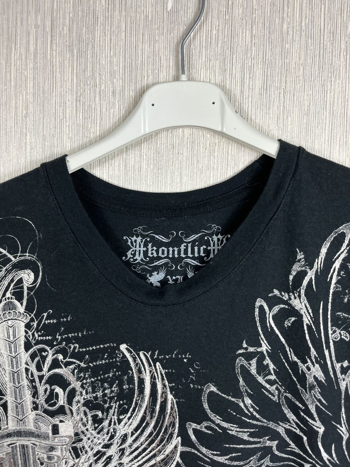 Affliction × Ed Hardy × Vintage Vintage y2k Konflic christian audigier affliction tee tshirt Size US XL / EU 56 / 4 - 13 Thumbnail