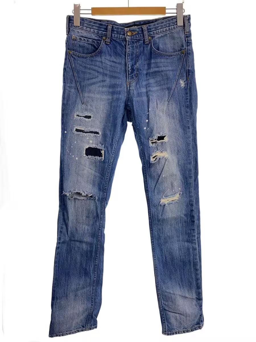 Number (N)ine Aged Distressed Denim Jeans Size US 29 - 1 Thumbnail