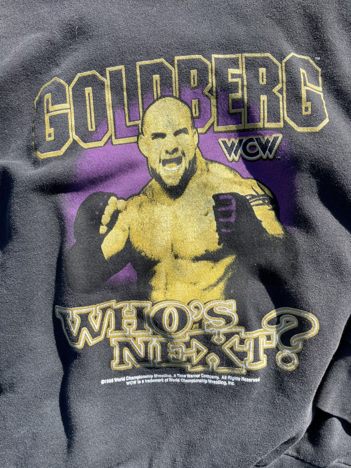 Delta 1996 WWE Vintage Goldberg Crewneck Size US XL / EU 56 / 4 - 2 Thumbnail