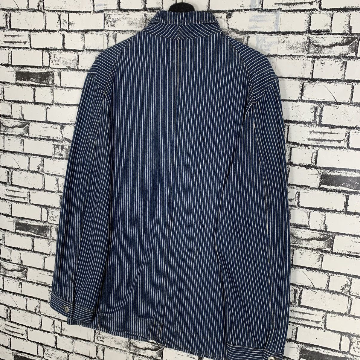 Designer × Vintage Vintage Reproduction US Naval Hickory Denim Jacket Size US L / EU 52-54 / 3 - 7 Thumbnail
