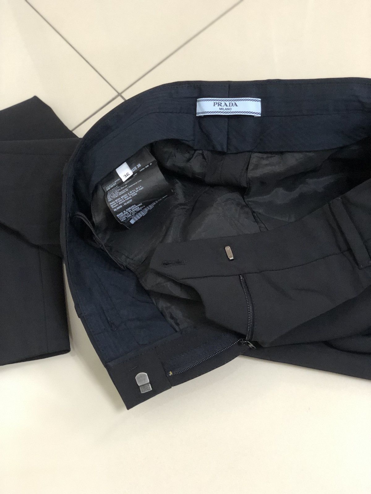 Prada Prada Trousers Pants Size 25" / US 0 / IT 36 - 8 Thumbnail