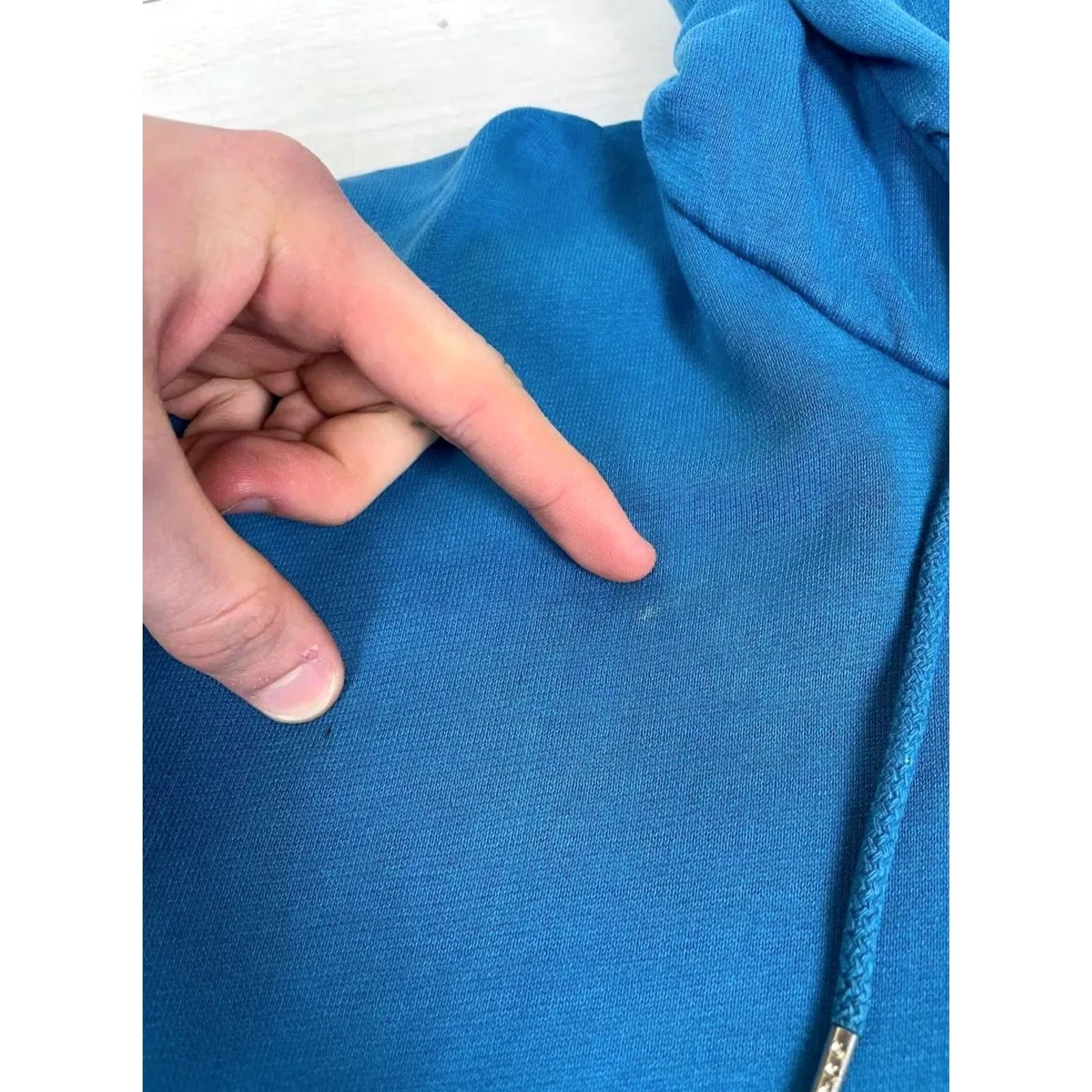 Stone Island VINTAGE Stone Island Hoodie Men L Blue Shirt Size US L / EU 52-54 / 3 - 5 Thumbnail