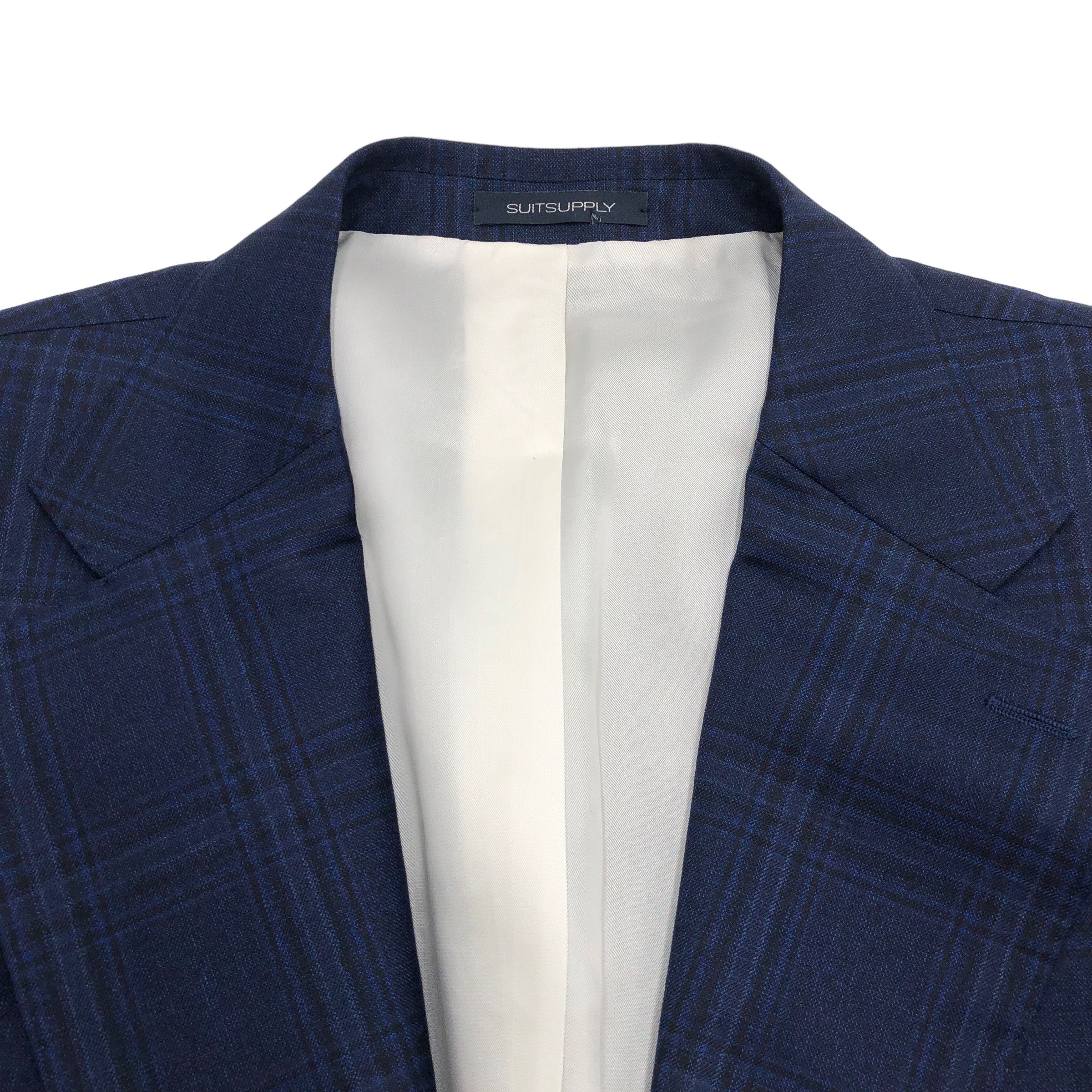 Suitsupply La Spalla Wool Blazer Size 4XL (EU:118; UK:50; US:50L) Size 50L - 4 Thumbnail