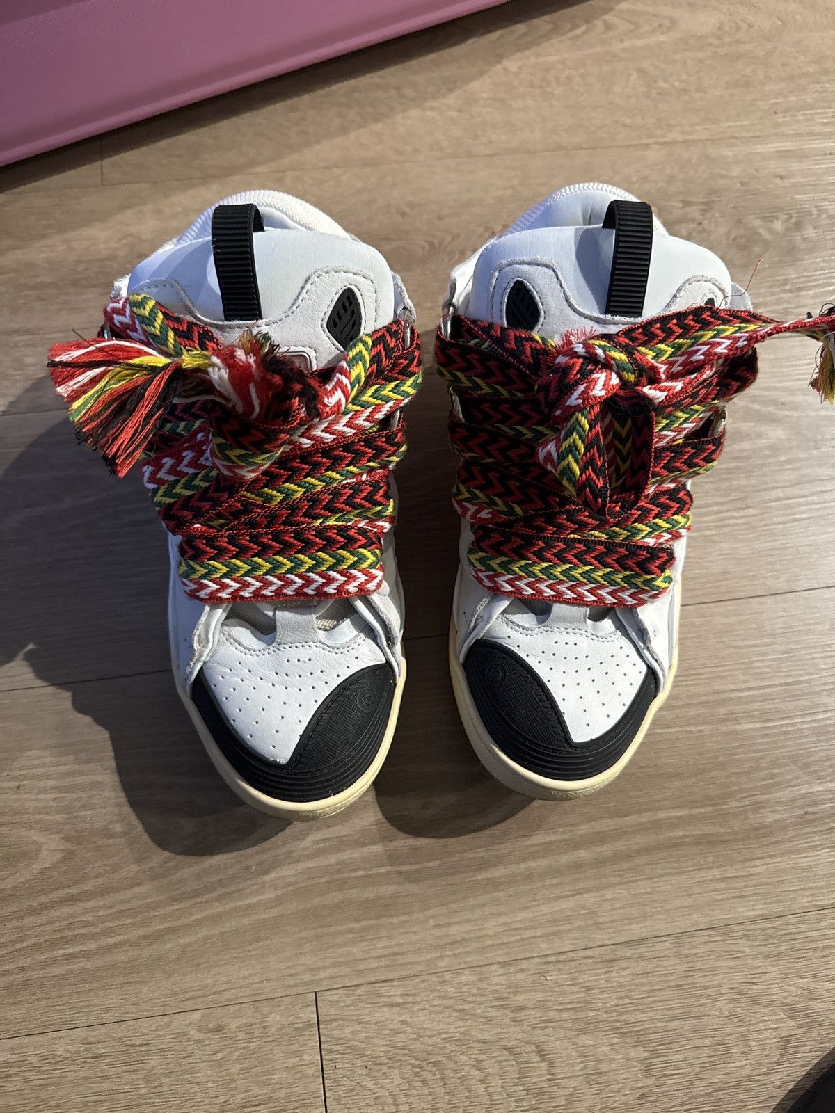 Lanvin Lanvin Curb Sneakers ‘White’ Size US 8 / IT 38 - 3 Thumbnail