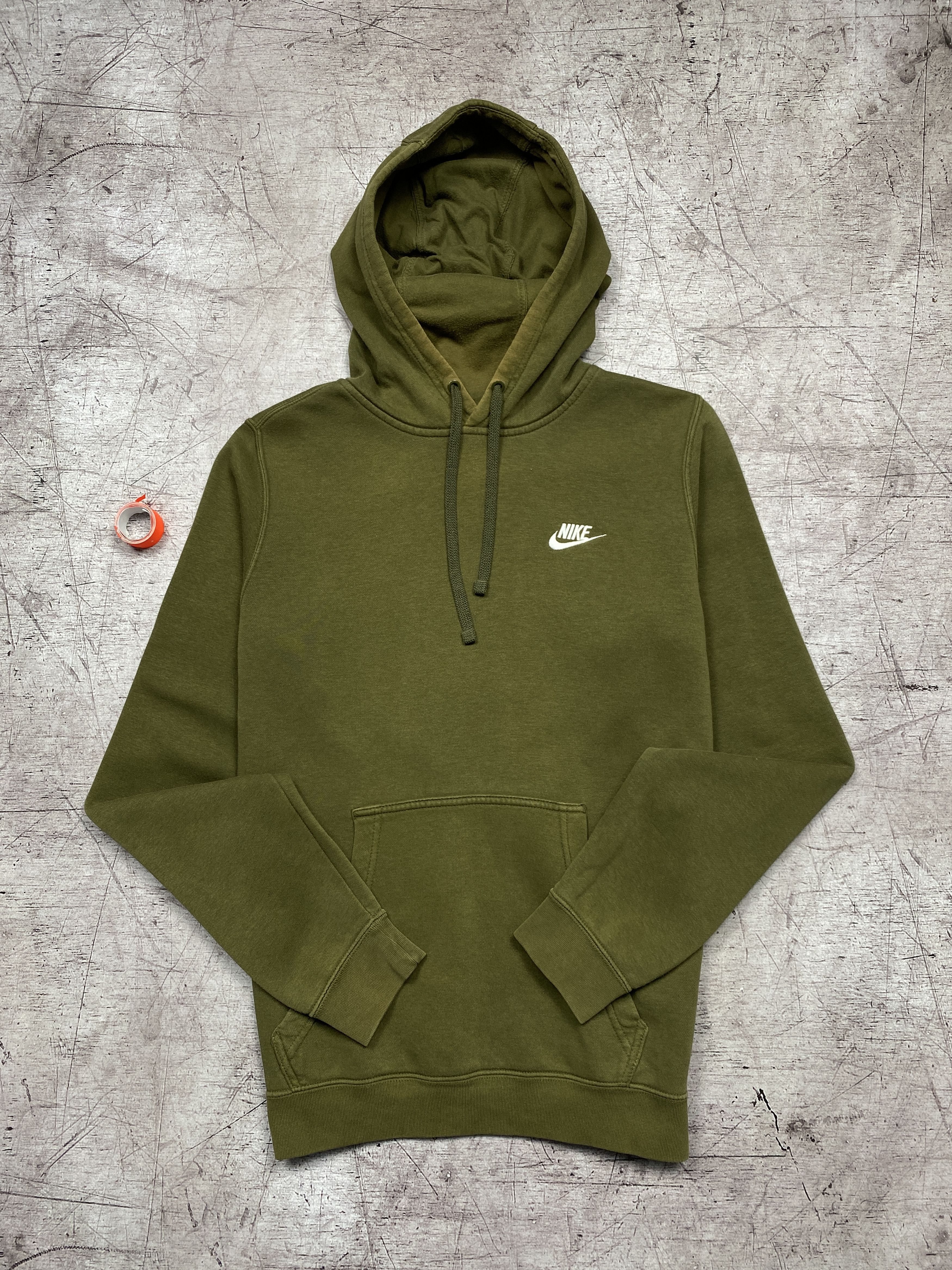 Nike × Vintage Nike Vintage Mens Mini Swoosh Hoodie Size US S / EU 44-46 / 1 - 1 Thumbnail