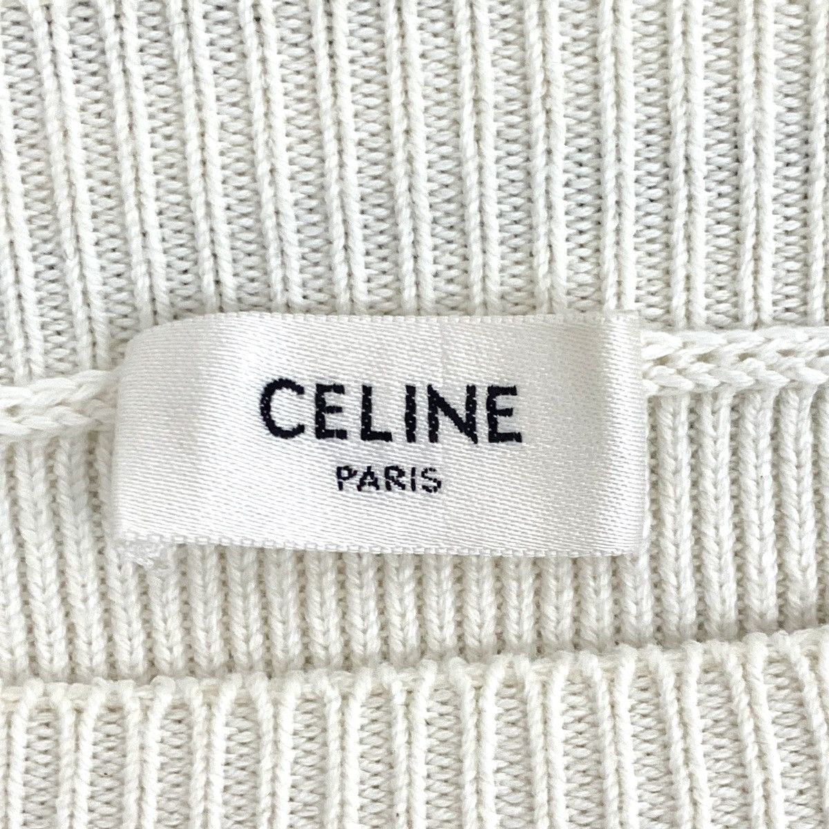 Celine Celine Color-block Striped Long Sleeve Knit Sweater K26WX Size L / US 10 / IT 46 - 6 Thumbnail
