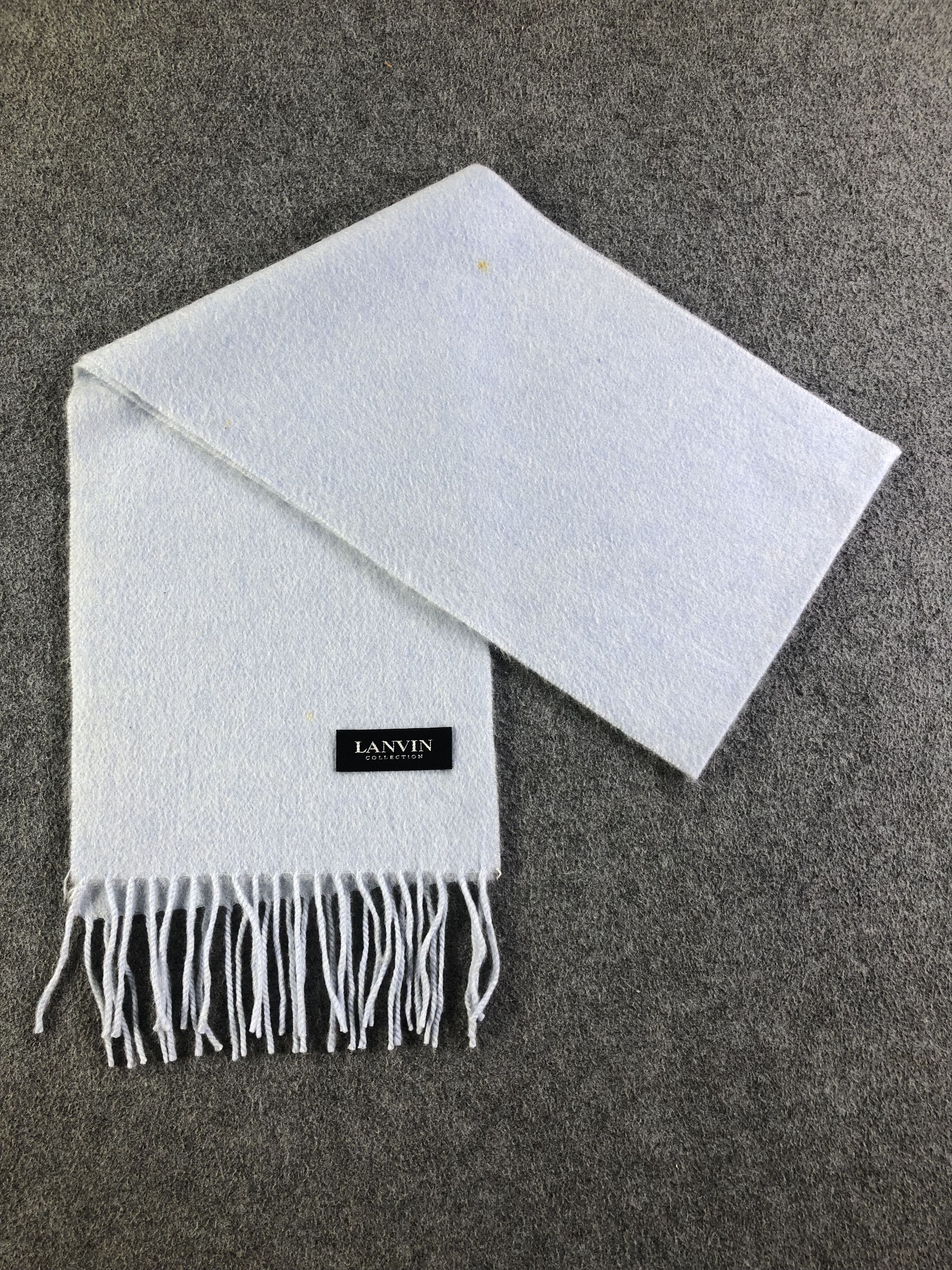 Lanvin Lanvin Cashmere Scarf / Muffler / Neckwear SS1361 Size ONE SIZE - 7 Thumbnail