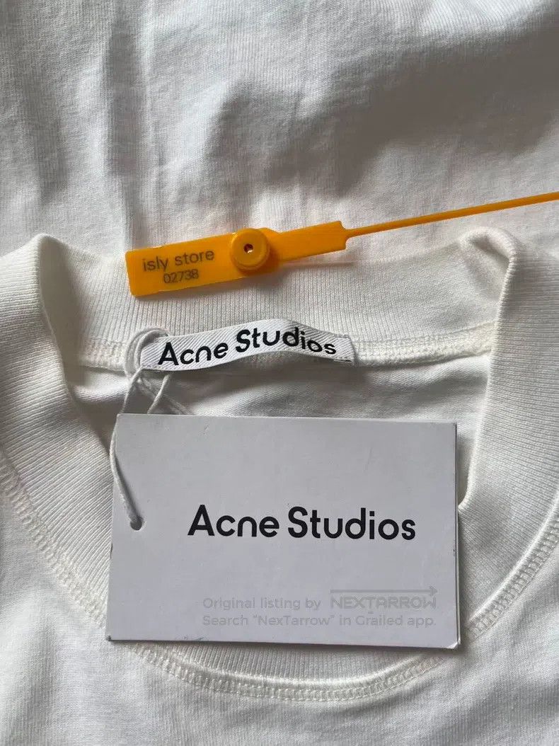 Acne Studios Acne Studios Micro Logo Printed Cotton Casual Short Sleeve Size US M / EU 48-50 / 2 - 4 Thumbnail