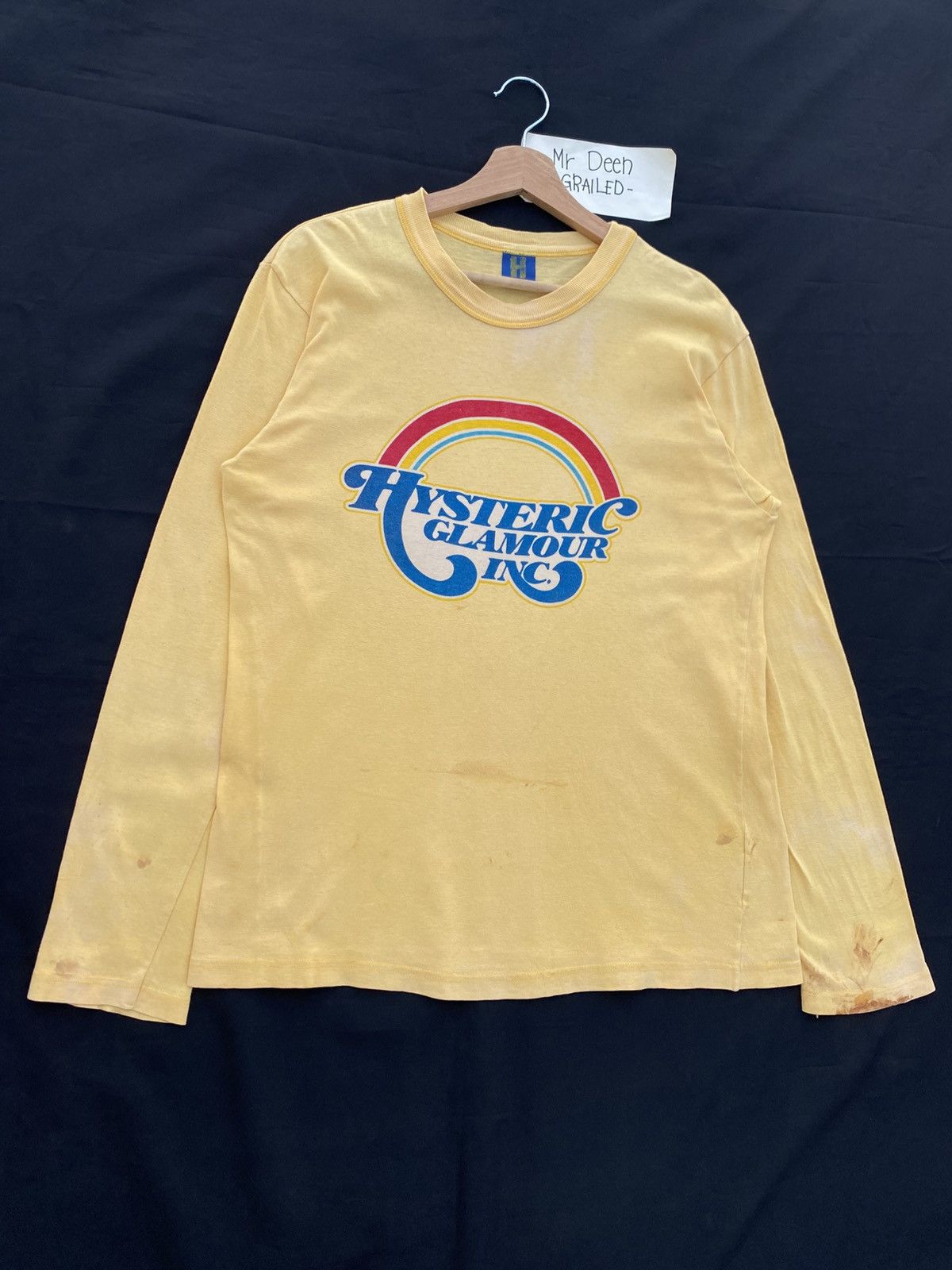 Hysteric Glamour Rare Vintage 90s Hysteric Glamour Longsleeve Shirt Size US L / EU 52-54 / 3 - 2 Thumbnail