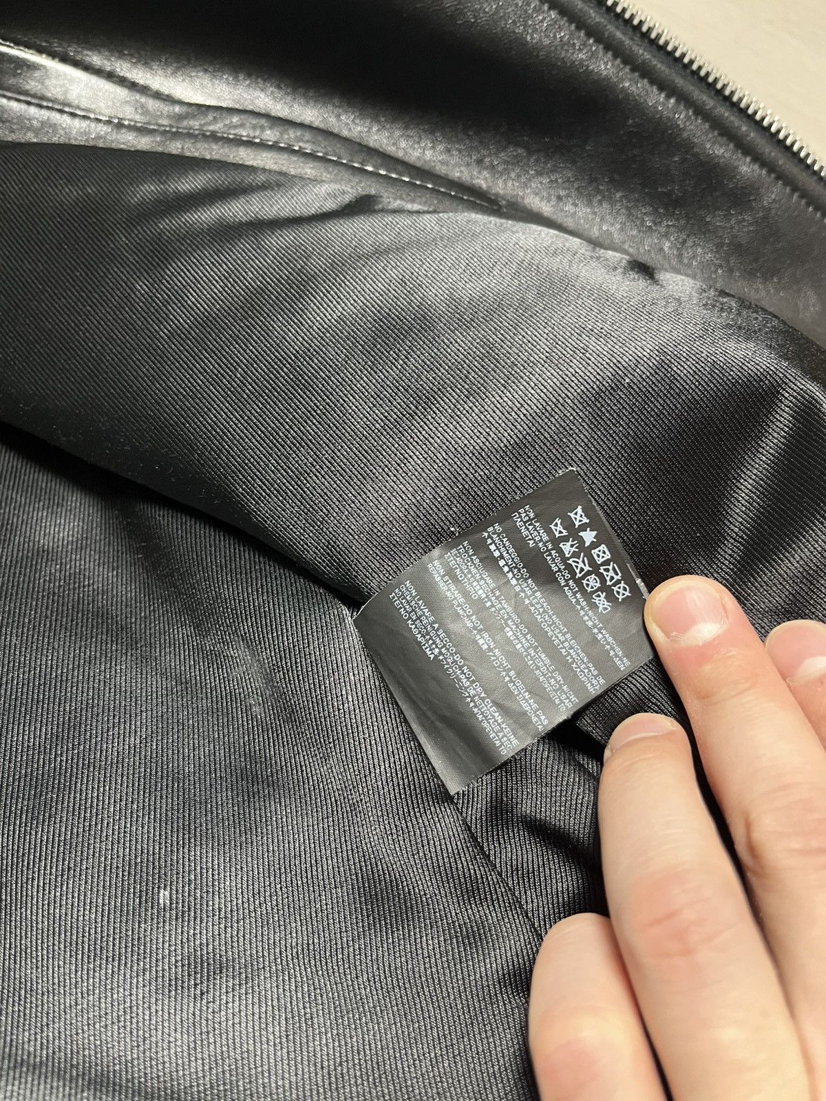 Hedi Slimane × Saint Laurent Paris Saint Laurent L01 leather jacket Size US M / EU 48-50 / 2 - 5 Thumbnail