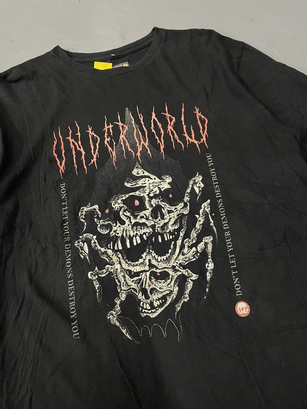 Vintage Underworld Long Sleeve Rock Band T-Shirt Size US L / EU 52-54 / 3 - 2 Thumbnail