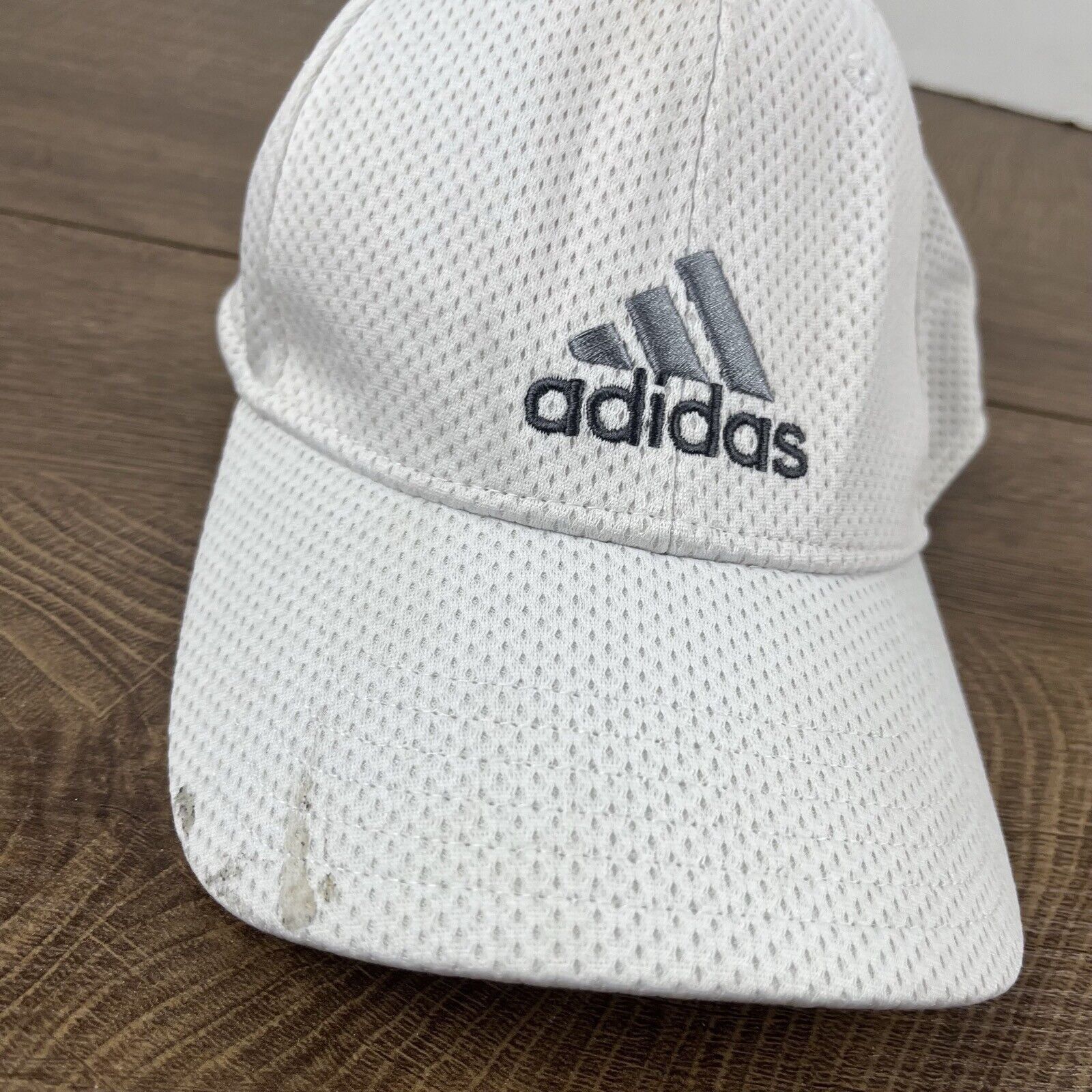 Other Adidas White Hat OSFA Stretch Fit Adjustable Hat White Hat A Size ONE SIZE - 7 Thumbnail