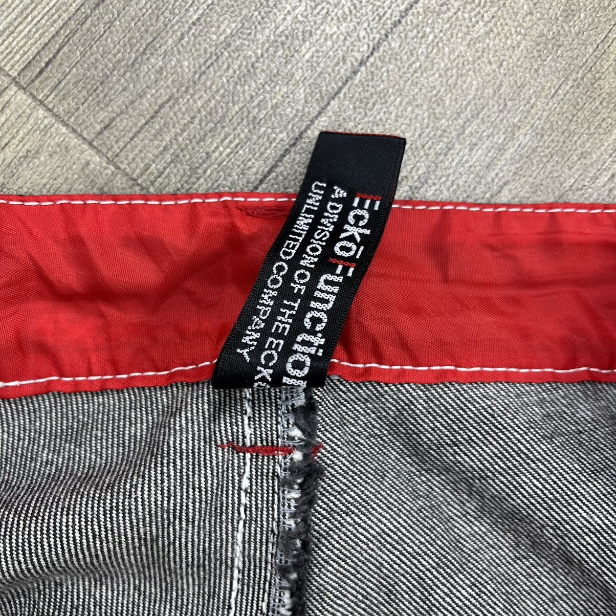 Ecko Unltd. × JNCO × Vintage Y2K Vintage Ecko Unltd Baggy Cargo Jeans Size US 33 - 12 Thumbnail
