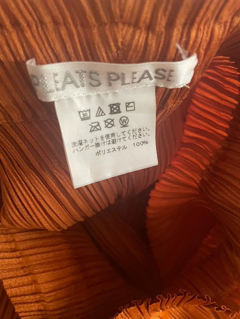 Issey Miyake Issey Miyake Orange pleated pants Size 26" / US 2 / IT 38 - 2 Thumbnail