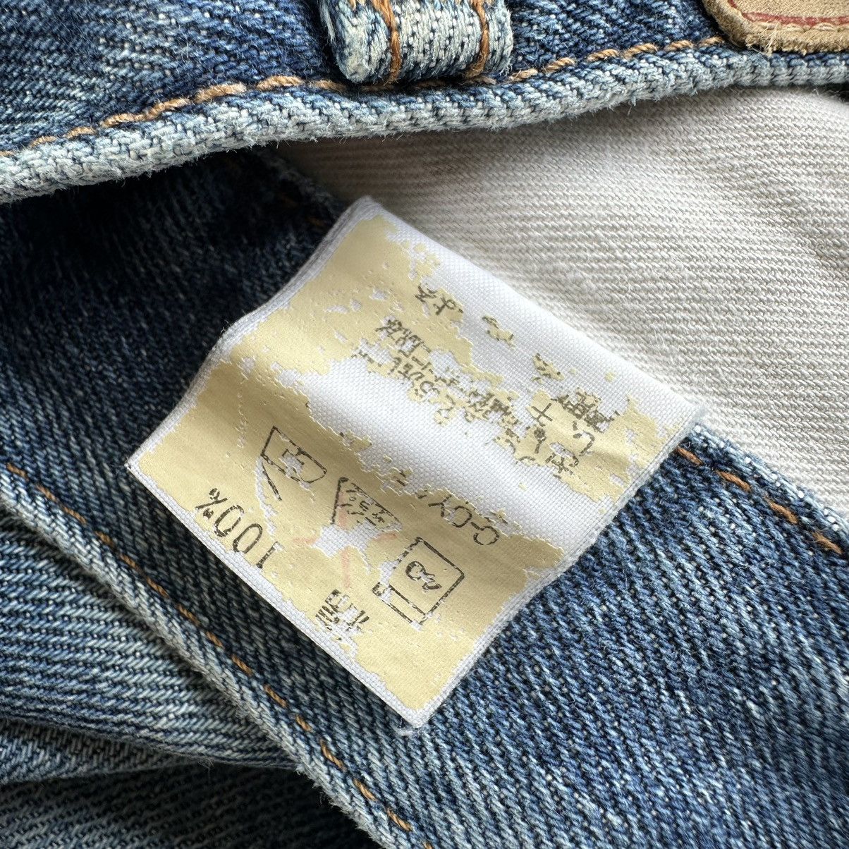 Japanese Brand Vintage Big John Distressed Faded Denim Jean Pant W29 Size US 29 - 7 Thumbnail