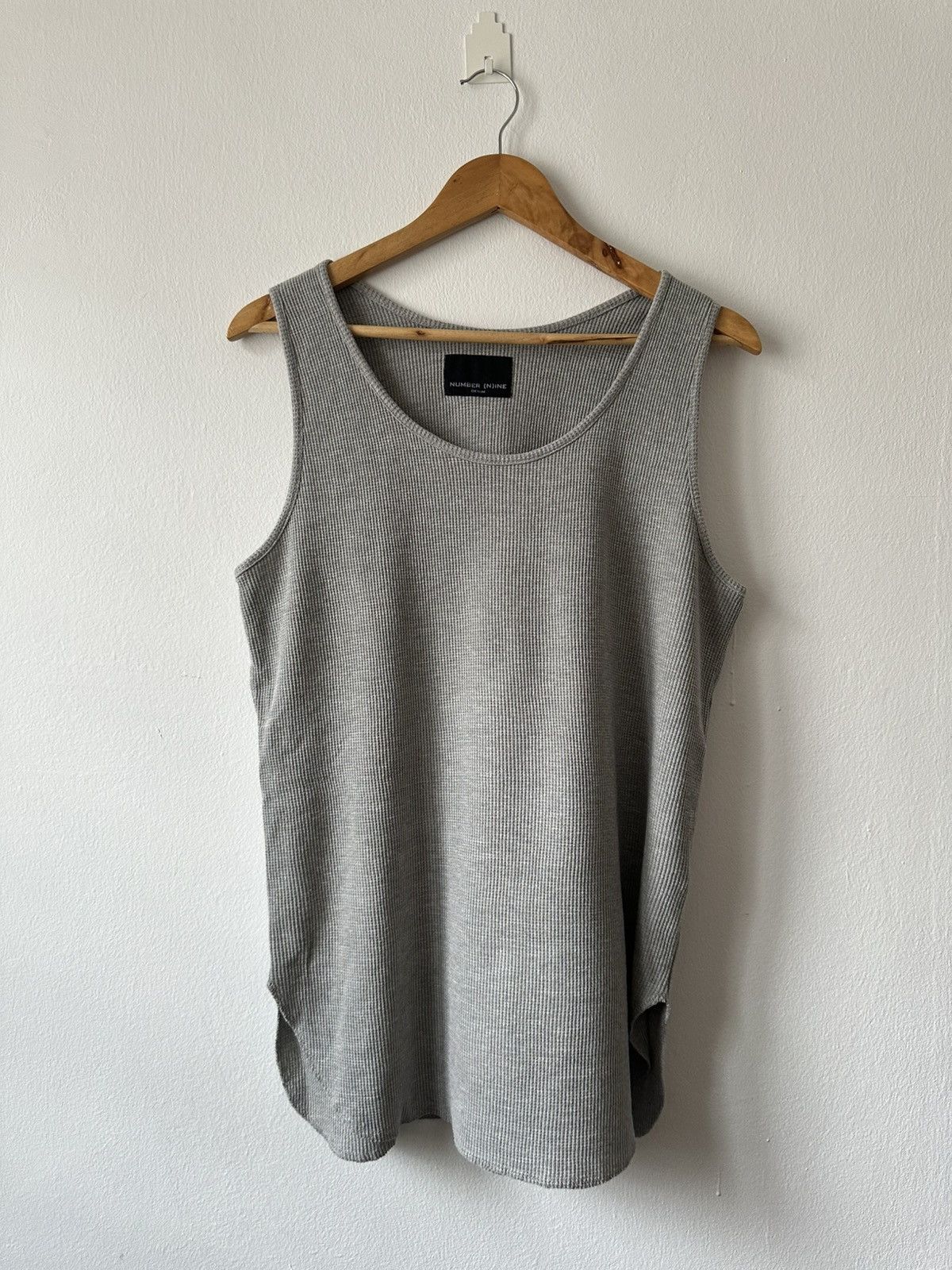 Other Number Nine Denim Waffle Tank Top Size US L / EU 52-54 / 3 - 1 Thumbnail