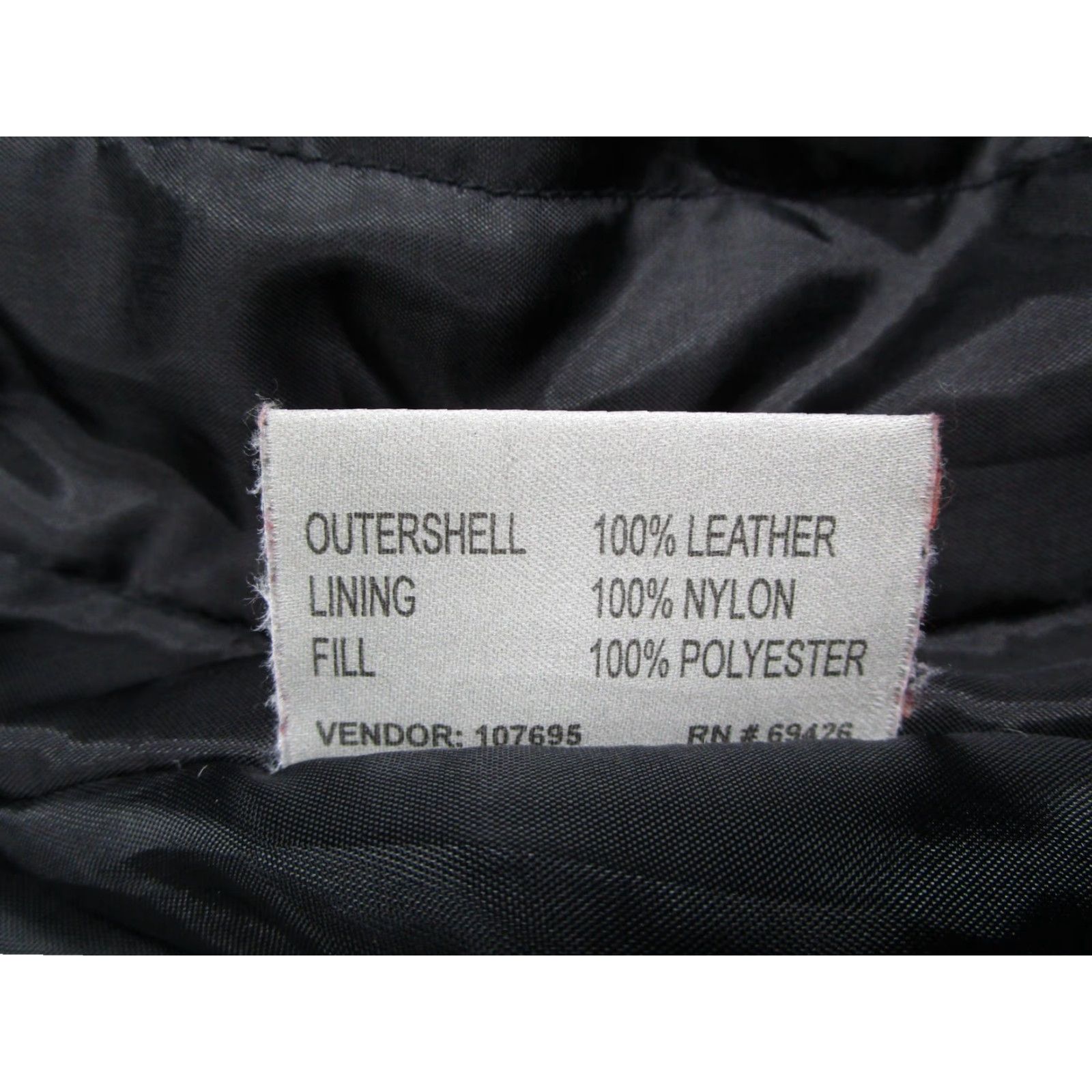 Vintage Wilsons Leather Jacket Women Medium Black Motorcycle Biker Zip Pockets Lace Up Size M / US 6-8 / IT 42-44 - 3 Thumbnail