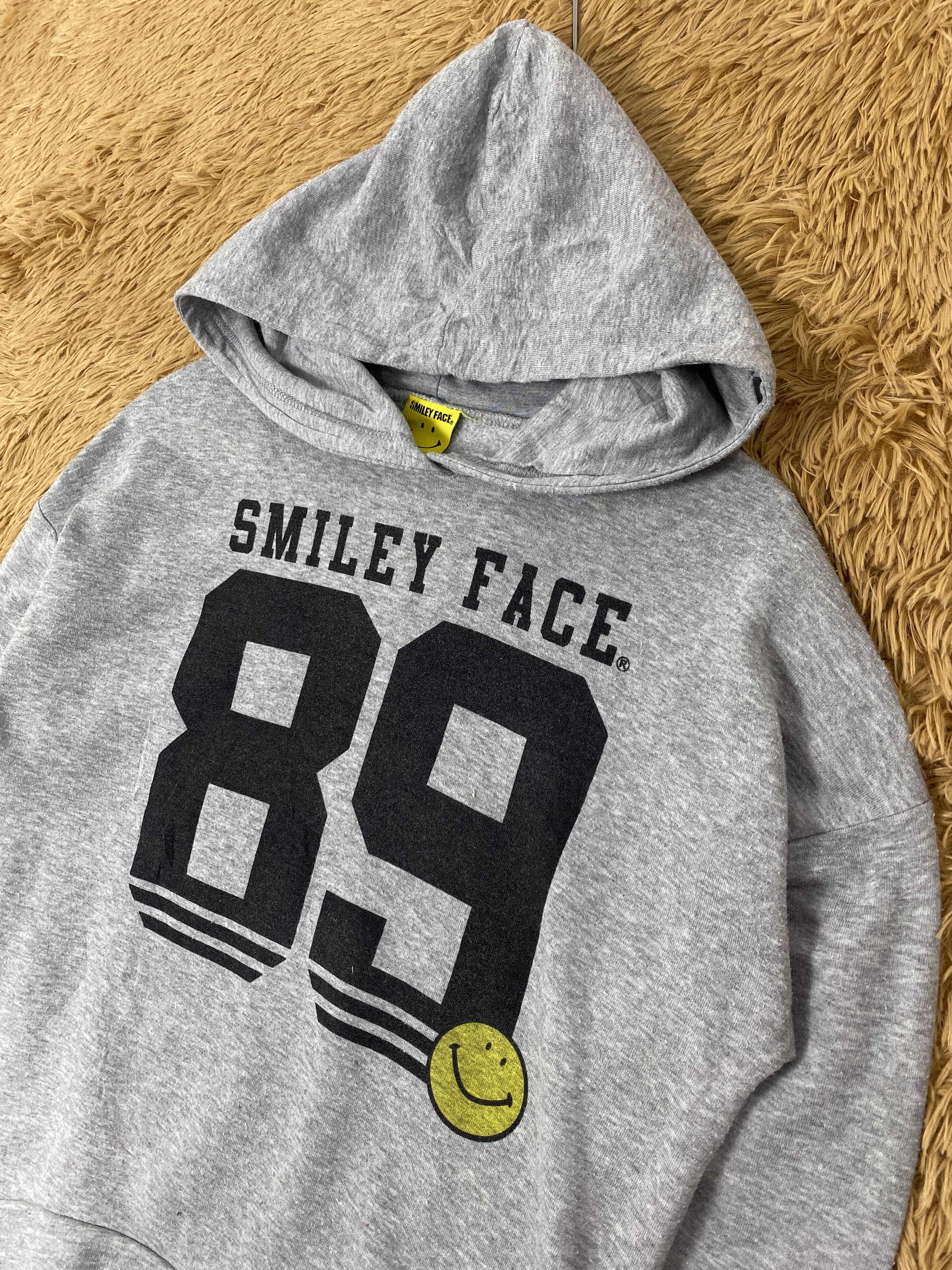 Designer Vintage Smiley Face Hoodie Sweatshirts PS0052 Size US S / EU 44-46 / 1 - 2 Thumbnail