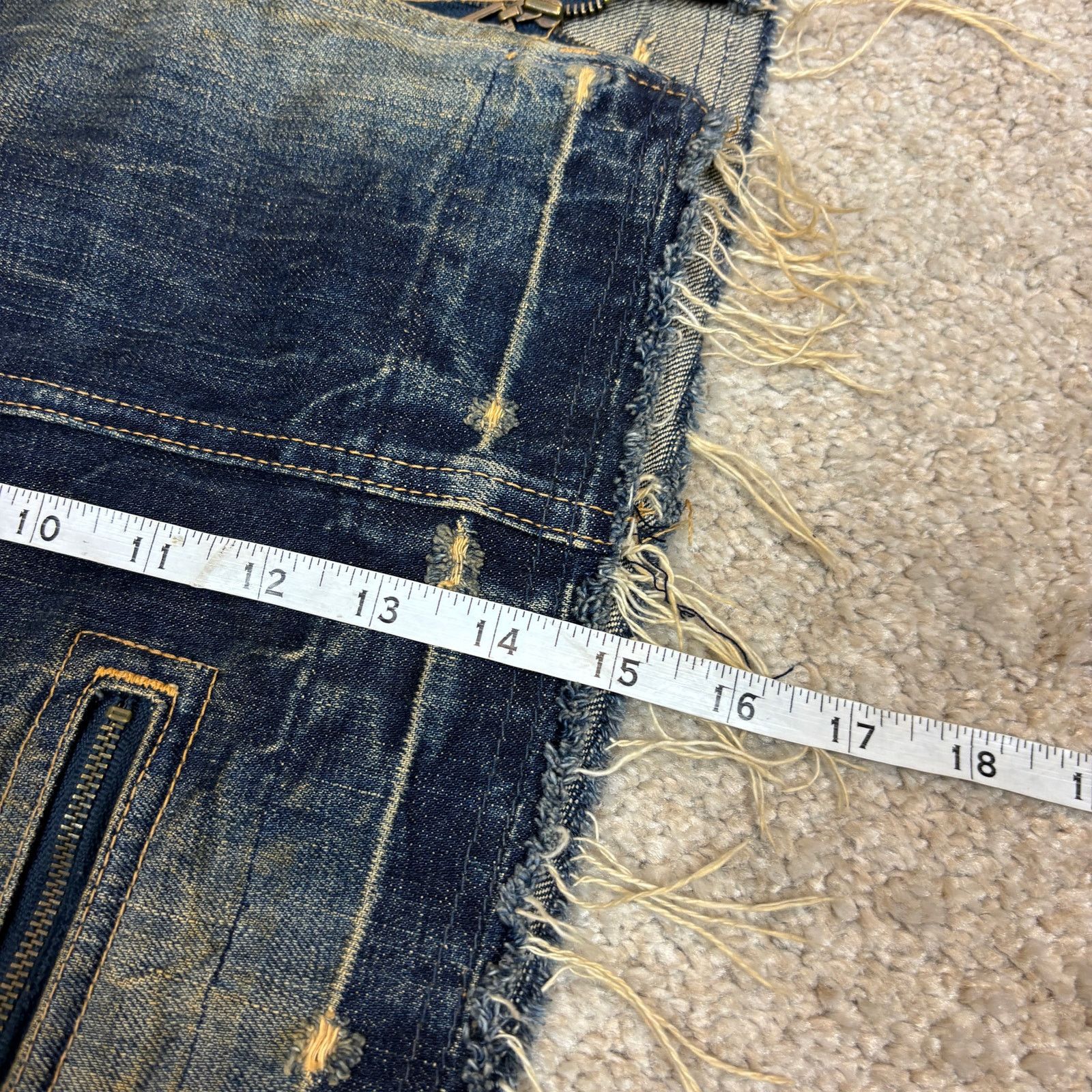 Hysteric Glamour Hysteric Glamour Kinky Jeans Zipper Japanese Denim Skirt 30 Size 30" / US 8 / IT 44 - 10 Thumbnail