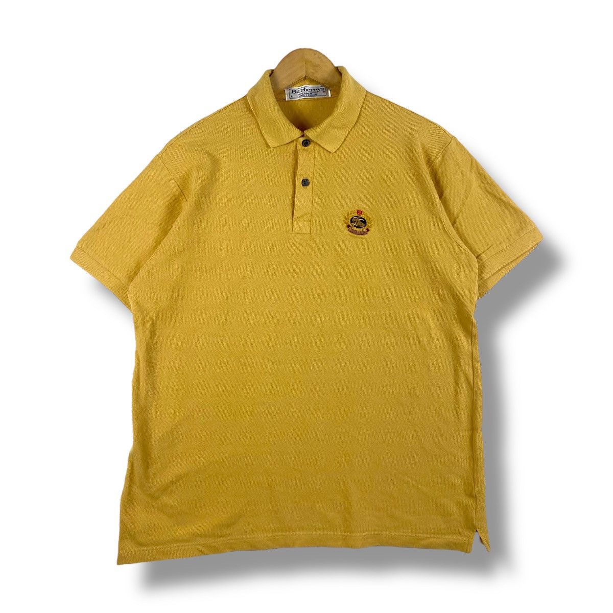Burberry Vintage BURBERRYS Small Logo Polo Shirt Large Size Size US L / EU 52-54 / 3 - 1 Thumbnail