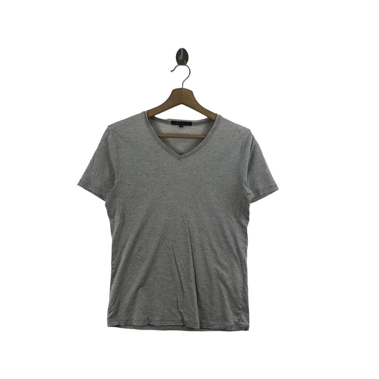 Theory THEORY JAPAN Plain V Neck Tee Shirt Top Summer Vacation Size S / US 4 / IT 40 - 1 Thumbnail