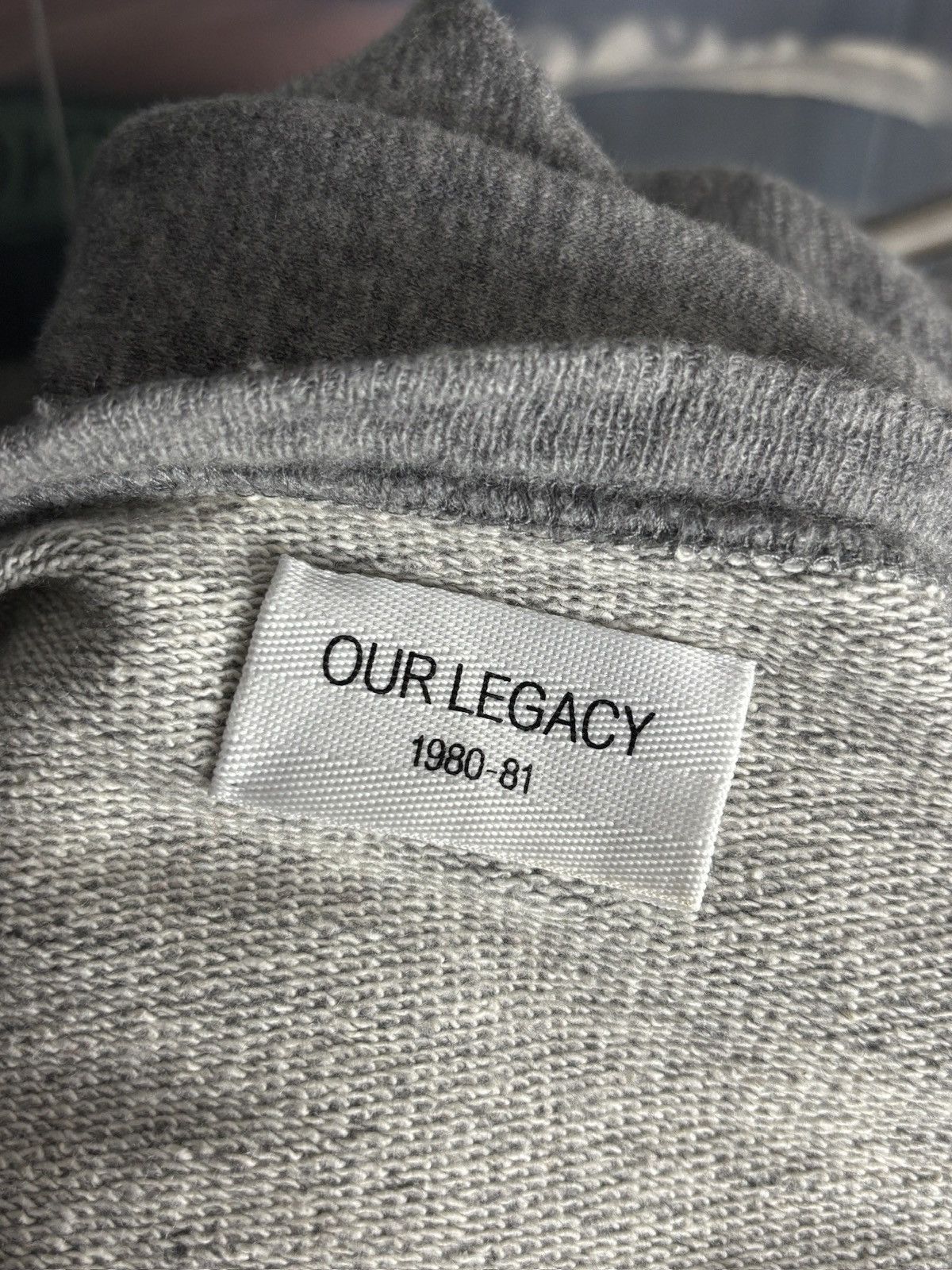 Our Legacy Our Legacy Grey Vintage Sweatshirt Size US M / EU 48-50 / 2 - 7 Thumbnail