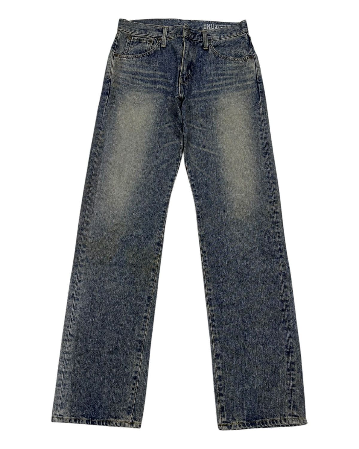 14th Addiction 🔥EDWIN EXCLUSIVE VINTAGE MODEL XU DISTRESSED DENIM JEANS Size US 30 / EU 46 - 2 Thumbnail