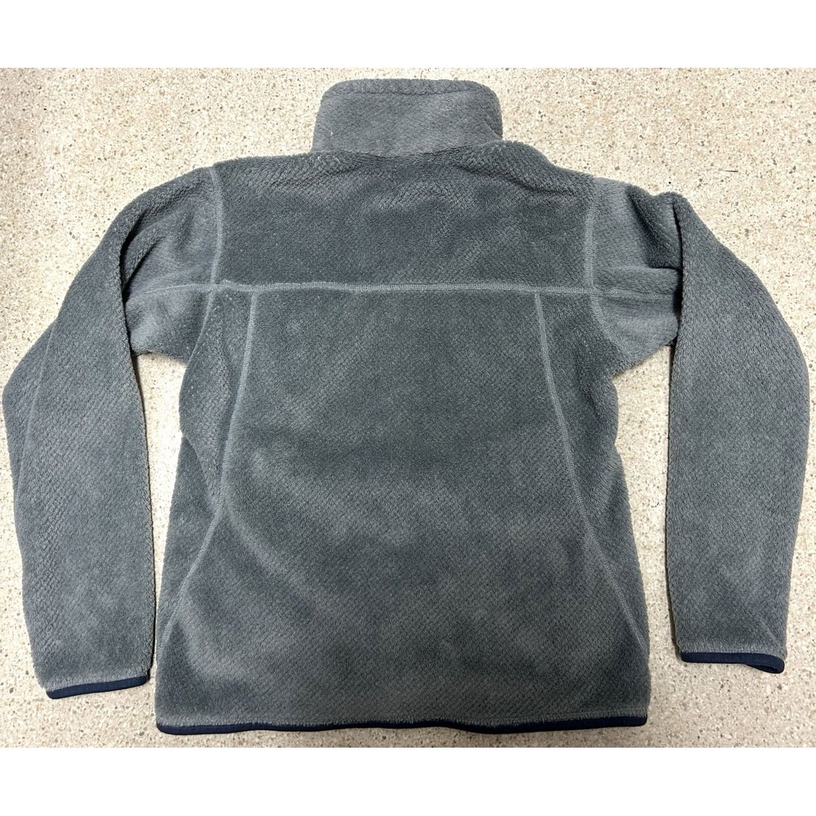Patagonia Patagonia Re-Tool Snap-T Fleece Pullover Women’s Size M Gray Purple Logo Solid Mid-Length Jacket/Coat Long Sleeve Pullover Size M / US 6-8 / IT 42-44 - 2 Thumbnail