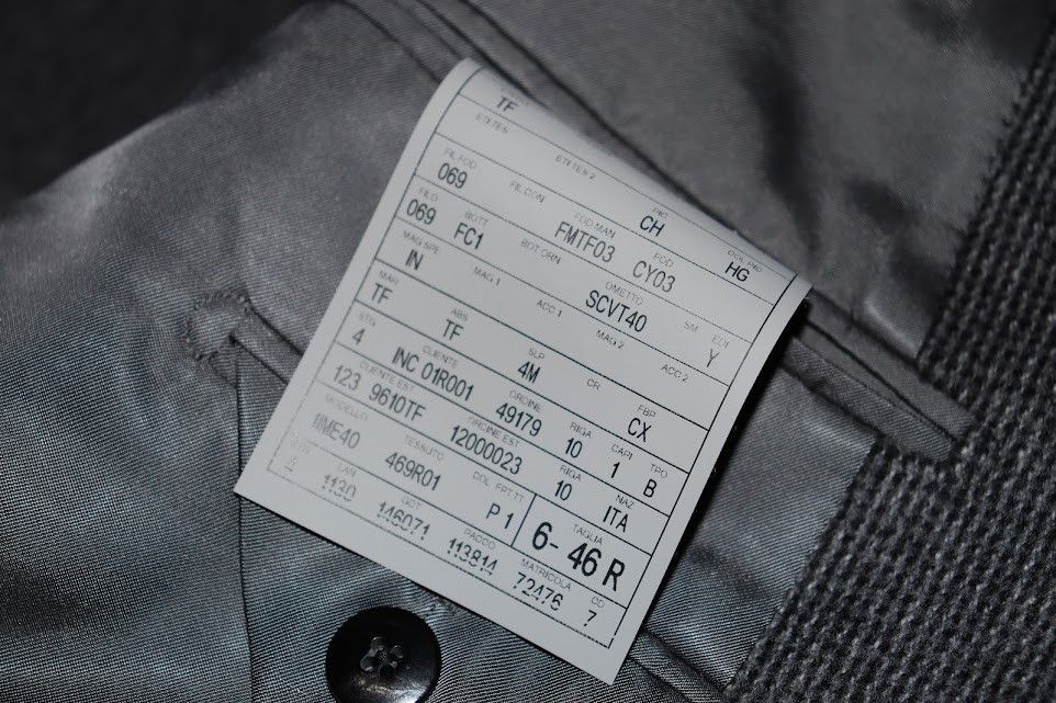 Tom Ford o1rshd1 Atticus Blazer in Grey Size US S / EU 44-46 / 1 - 12 Thumbnail