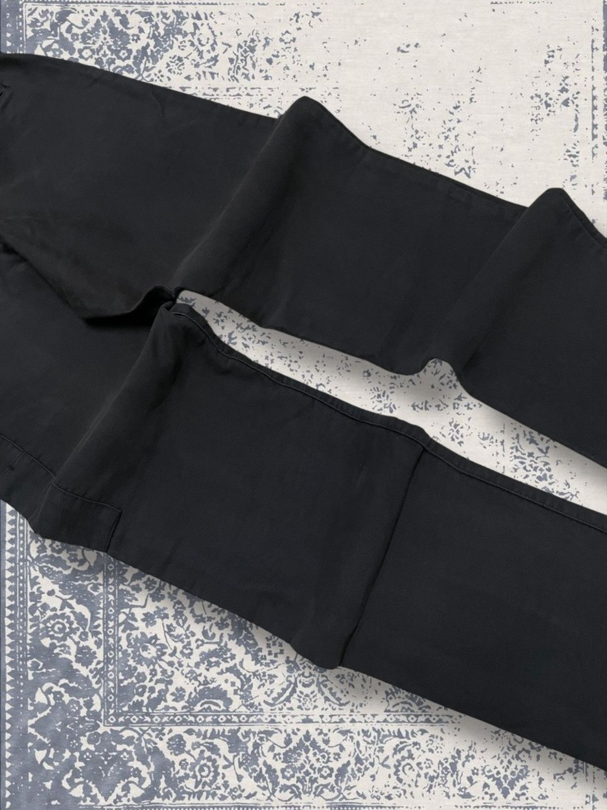 Yohji Yamamoto Vintage 1990s Designer Japan Yohji Yamamoto Suede Cargo Pant Size US 29 - 14 Thumbnail