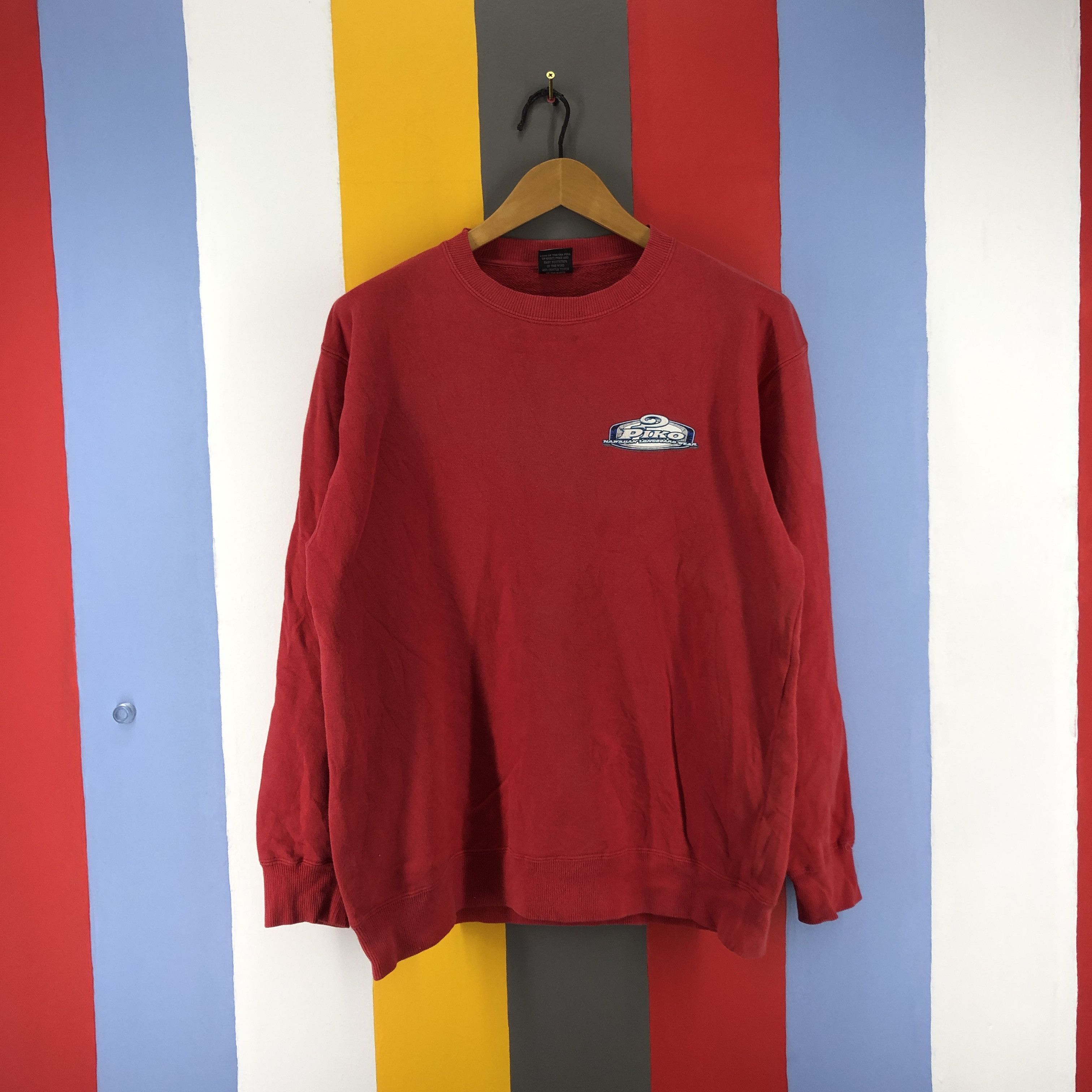 Other PIKO HAWAIIAN LONGBOARD Crew Neck Sweatshirt #0806/Y Size US M / EU 48-50 / 2 - 3 Thumbnail