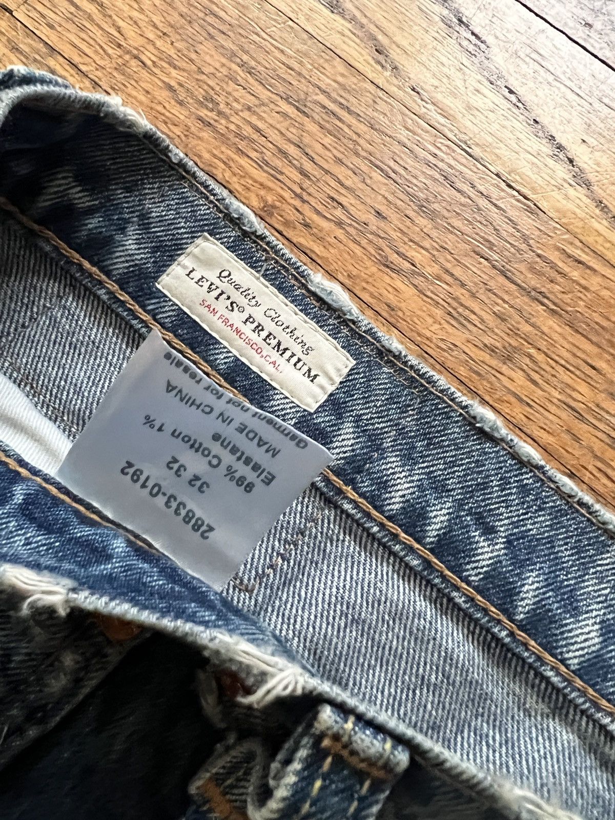 Levi's × Levi's Made & Crafted × Levi's Vintage Clothing Levi Custom rework patchwork denim Size US 32 / EU 48 - 5 Thumbnail