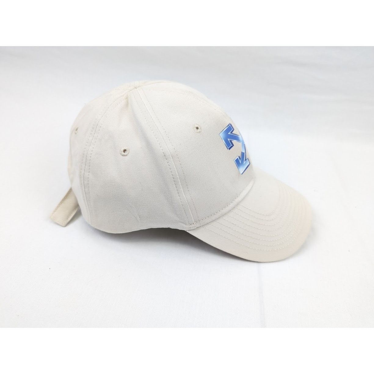 Off-White o1rshd1 Size: OS / Metal Bone Baseball Cap / Hat Light Blue Size ONE SIZE - 13 Thumbnail