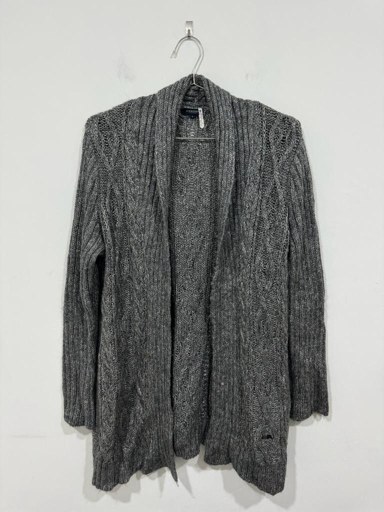 image of Burberry London Grey Knitted Sweater, Men's (Size Large)