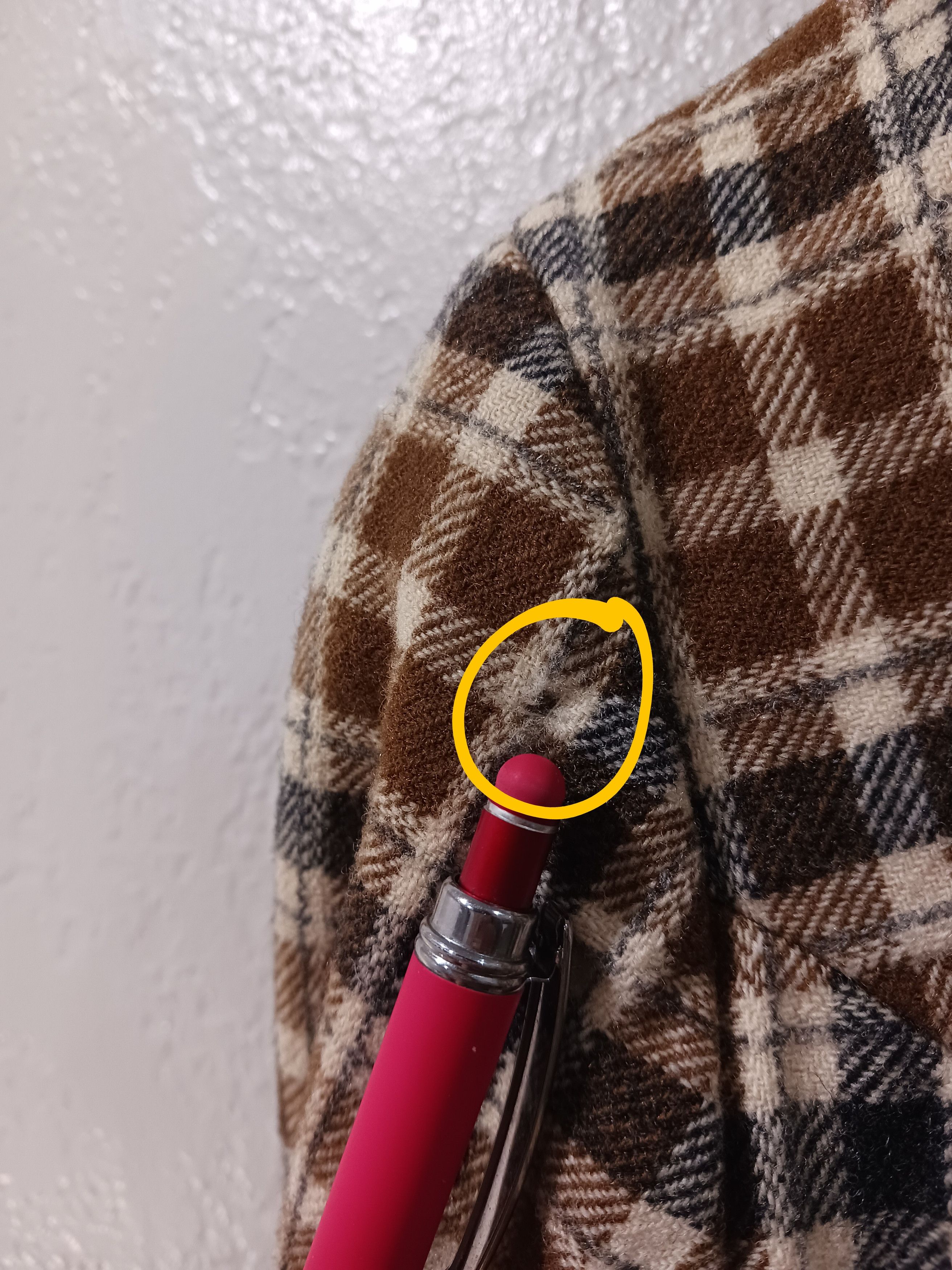 Pendleton × Vintage Pendleton Vintage 1970s Brown Plaid Blazer Suit Style Jacket Size XL / US 12-14 / IT 48-50 - 15 Thumbnail