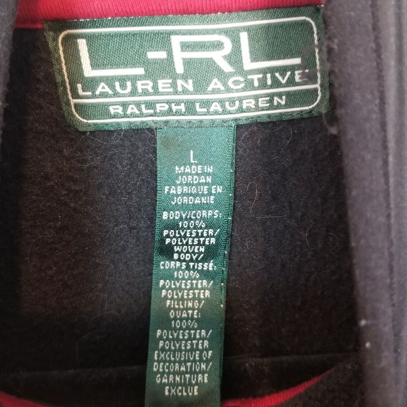 Ralph Lauren Ralph Lauren Active Full Zip Quilted Jacket L Fleece Active Size L / US 10 / IT 46 - 6 Thumbnail