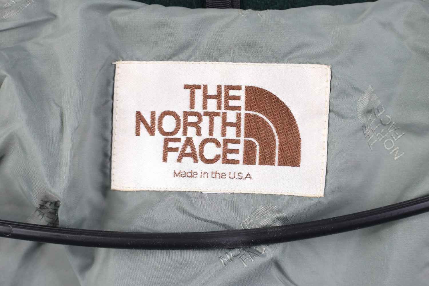 The North Face Vintage 80s 90s The North Face Wool Bomber Jacket Green USA Size US L / EU 52-54 / 3 - 11 Thumbnail
