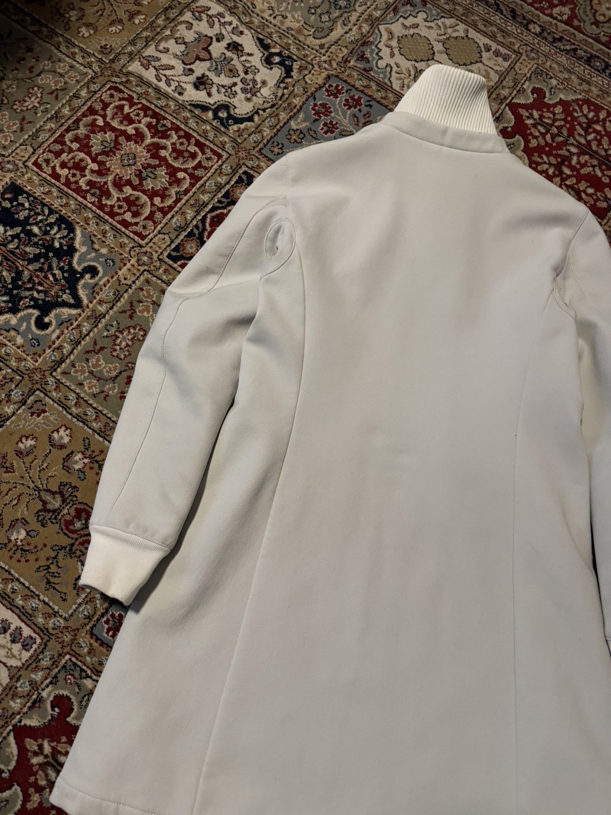 Prada Prada Linea Rossa Long Coat Luxury Women’s Streetwear Hype Size L / US 10 / IT 46 - 9 Thumbnail