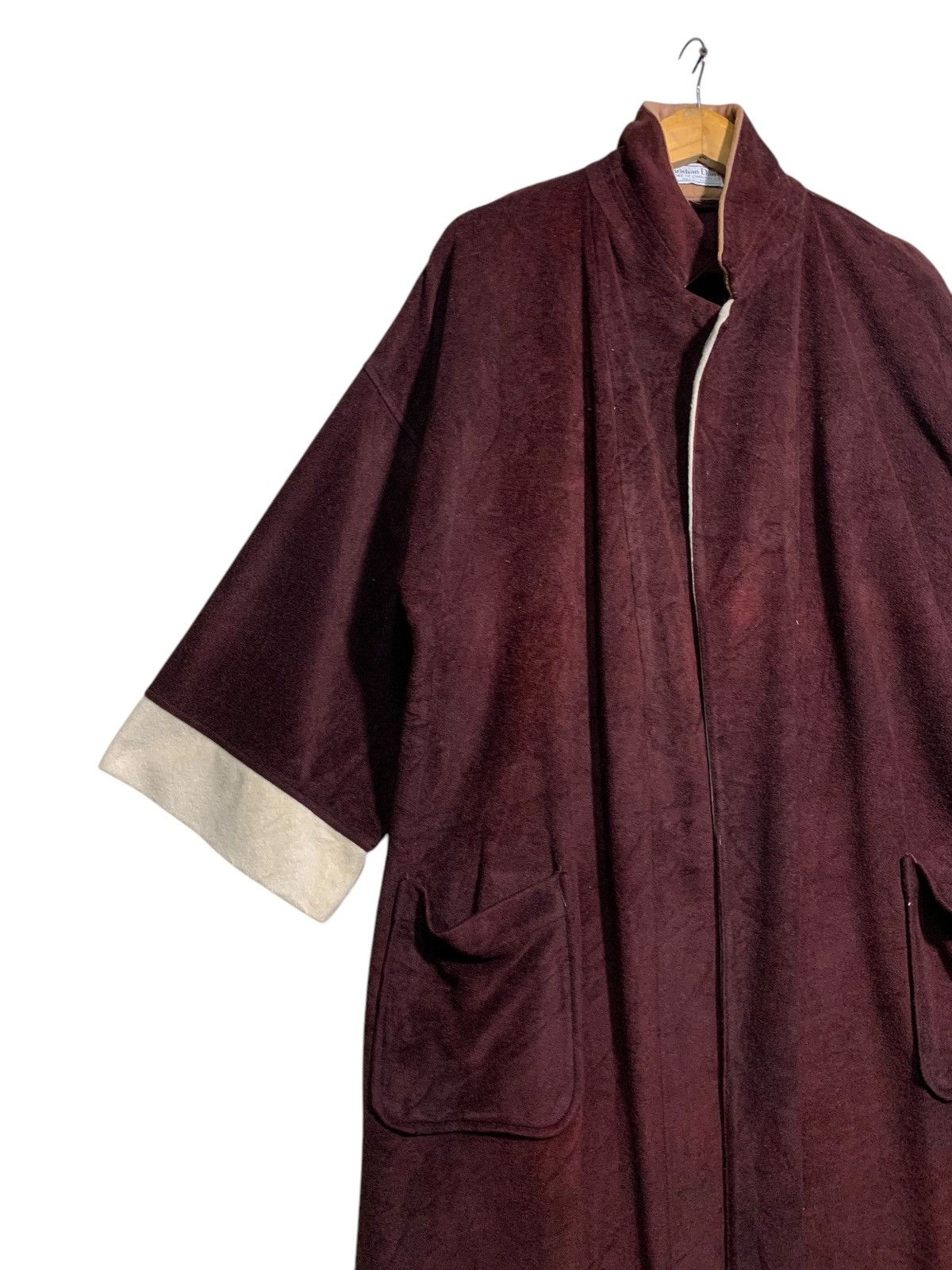 Christian Dior Monsieur 🔥C.DIOR ROBE DE CHAMBRE BURGUNDY Size US L / EU 52-54 / 3 - 3 Thumbnail